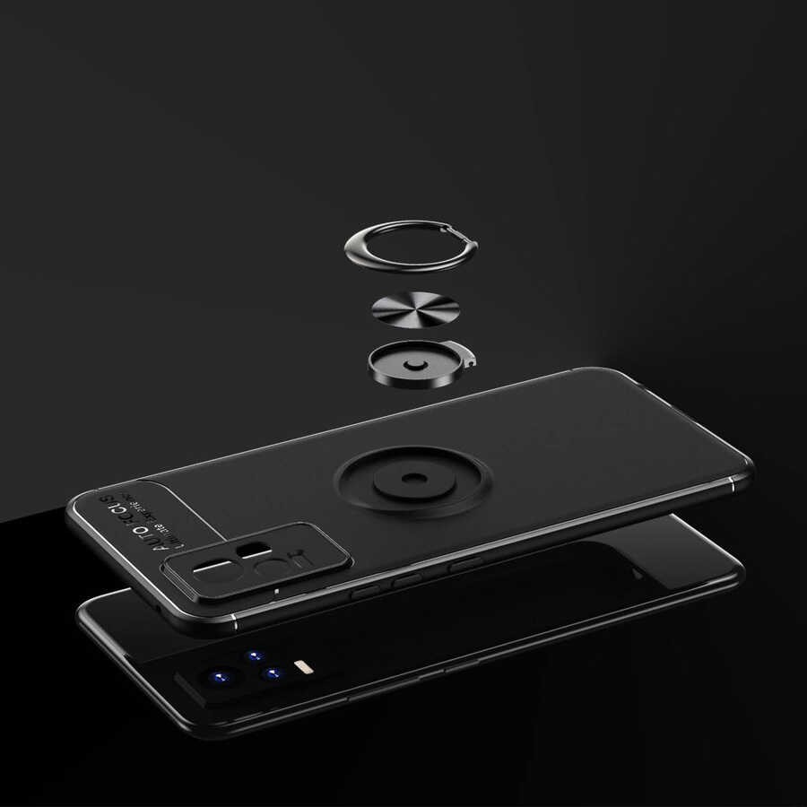 Vivo V21E Kılıf Zore Ravel Silikon Kılıf
