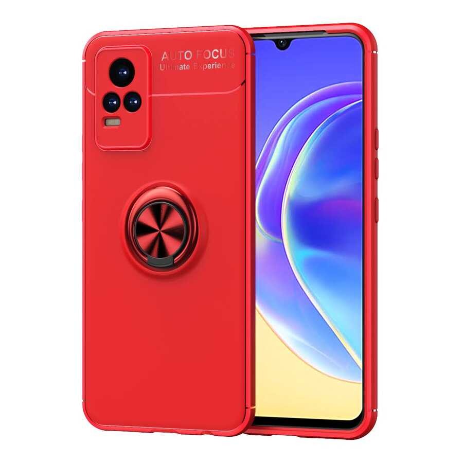 Vivo V21E Kılıf Zore Ravel Silikon Kılıf