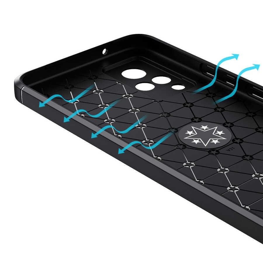 Vivo V21 Kılıf Zore Ravel Silikon Kılıf