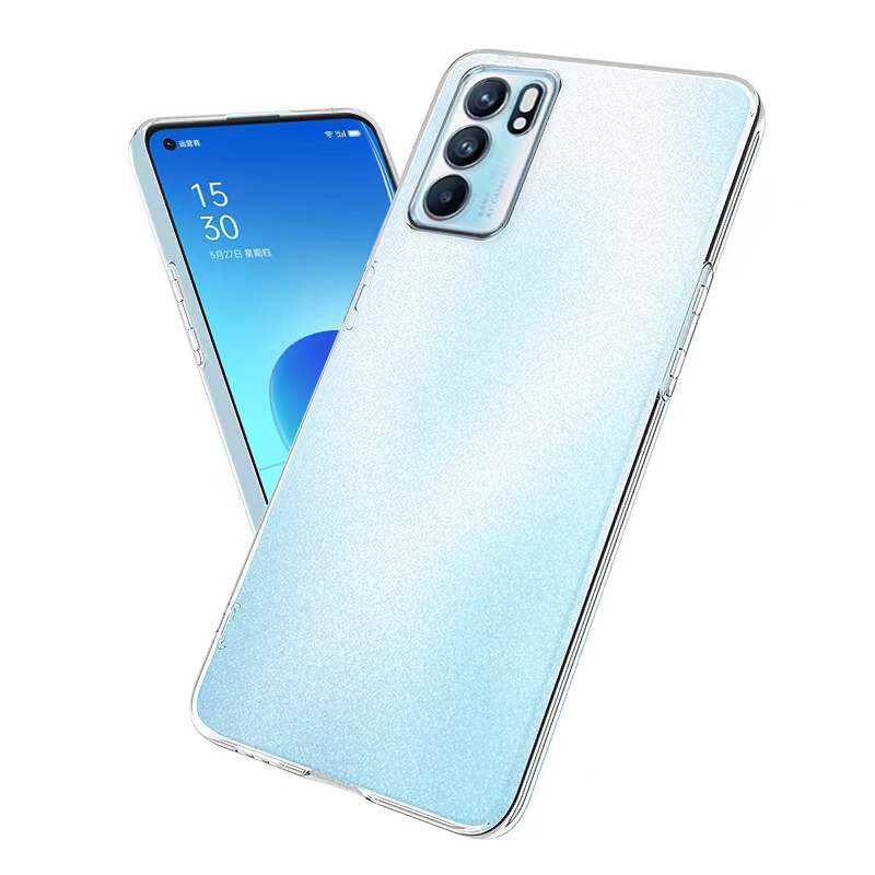 Oppo Reno 6 4G Kılıf Zore Süper Silikon Kılıf