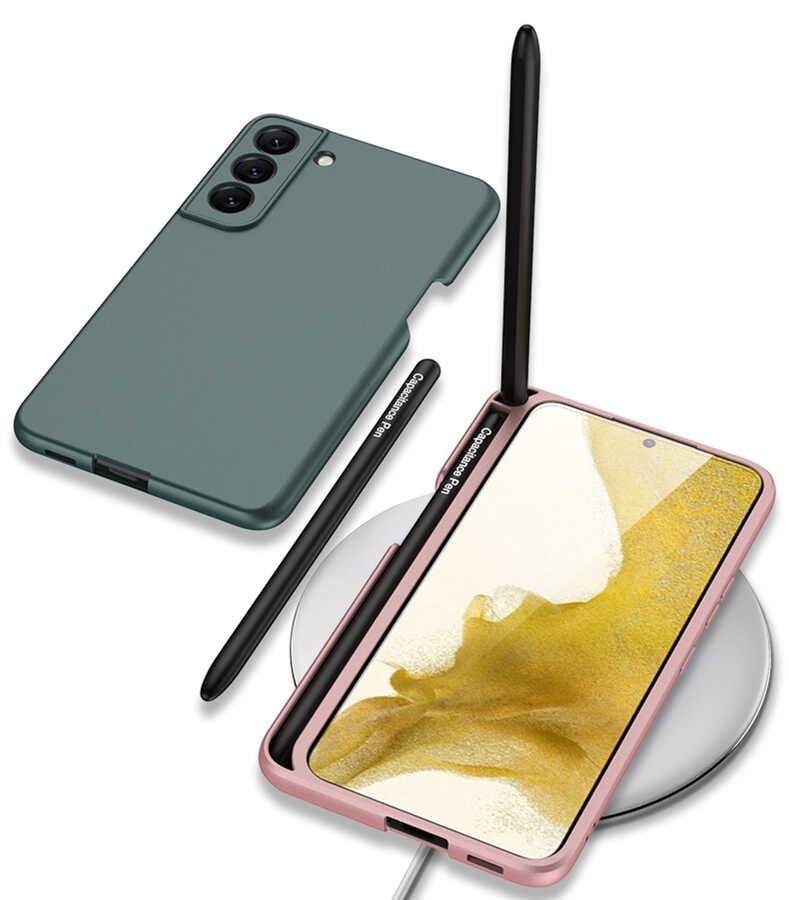 Galaxy S22 Kılıf Zore Kalemli Kıpta Kılıf