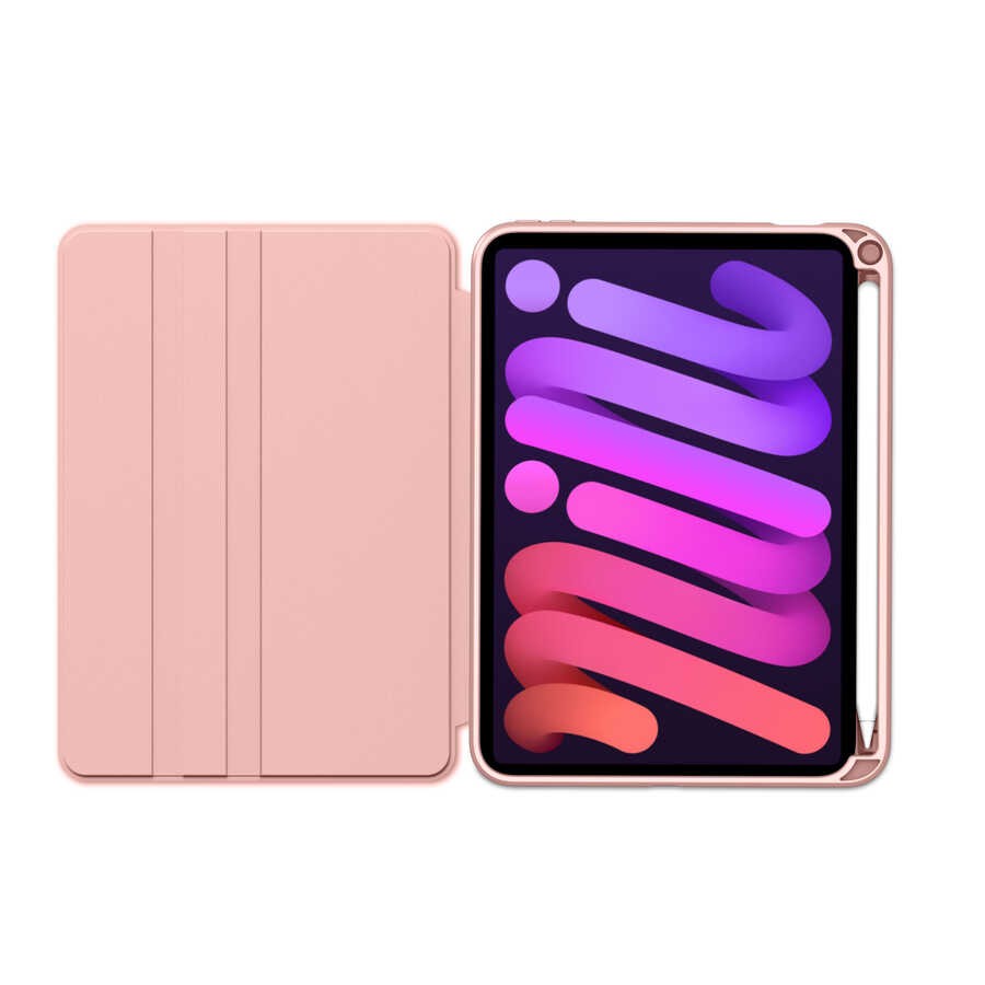 iPad Mini 2021 (6.Nesil) Kılıf Zore Nayn Dönebilen Standlı Kılıf