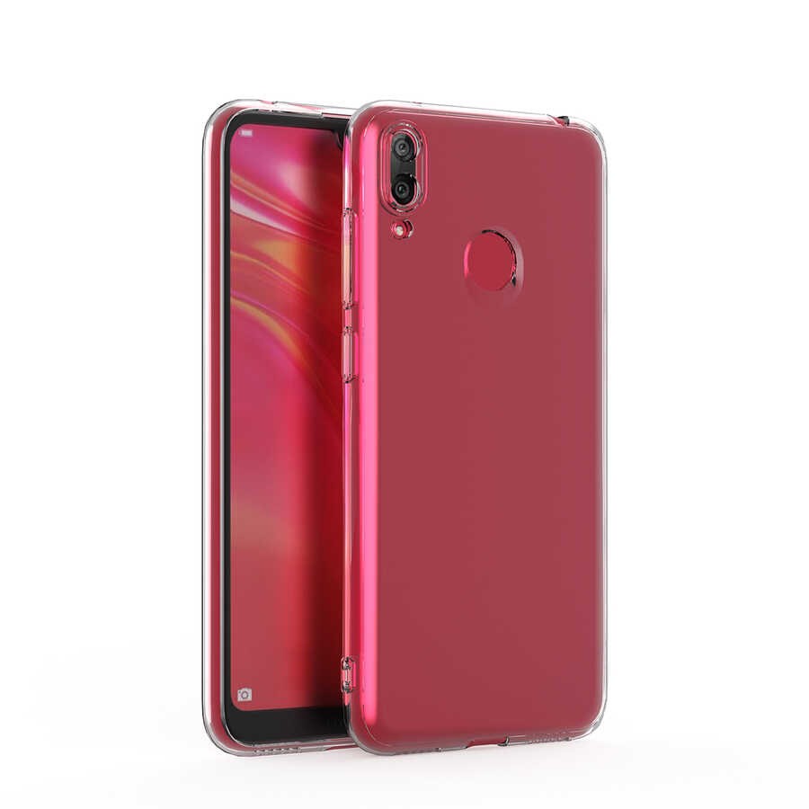 Huawei Y7 Prime 2019 Kılıf Zore Kamera Korumalı Süper Silikon Kılıf