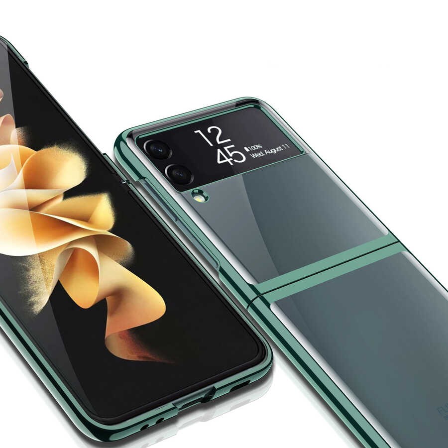 Galaxy Z Flip 3 Kılıf Zore Kıpta Kılıf