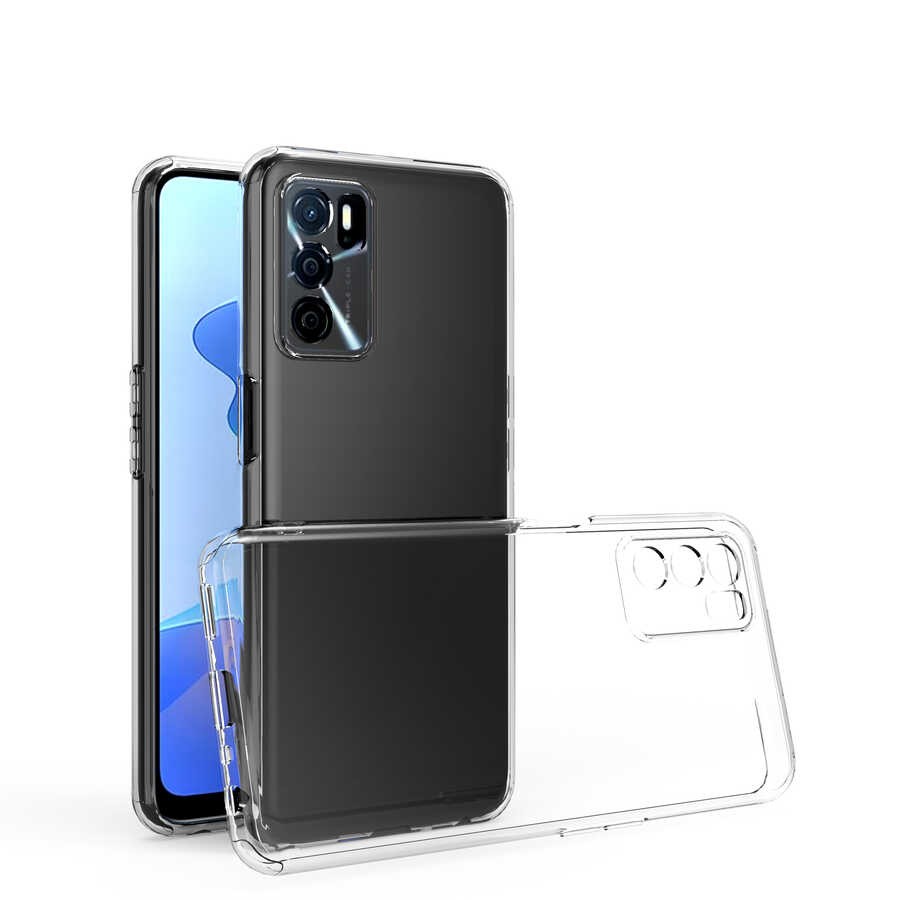 Oppo A16 Kılıf Zore Kamera Korumalı Süper Silikon Kılıf