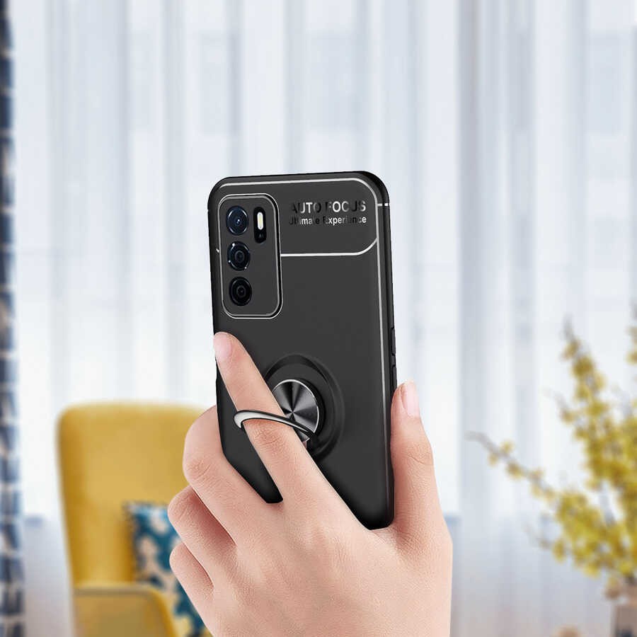 Oppo A16 Kılıf Zore Ravel Silikon Kılıf