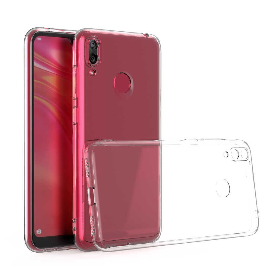 Huawei Y7 Prime 2019 Kılıf Zore Kamera Korumalı Süper Silikon Kılıf