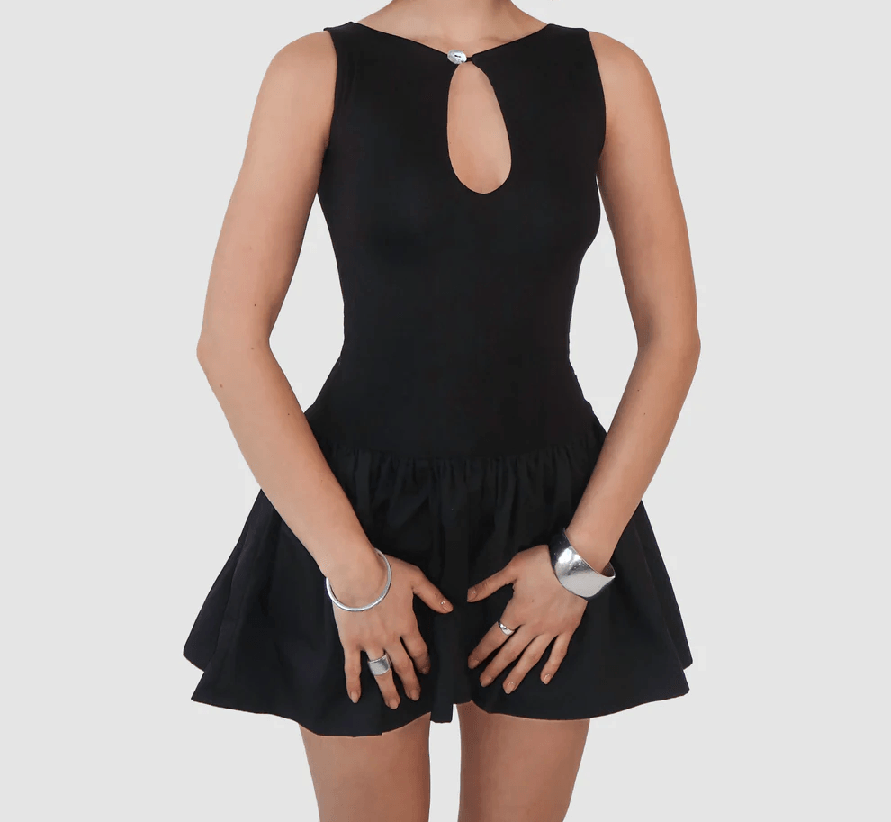 Kaia Black Dress