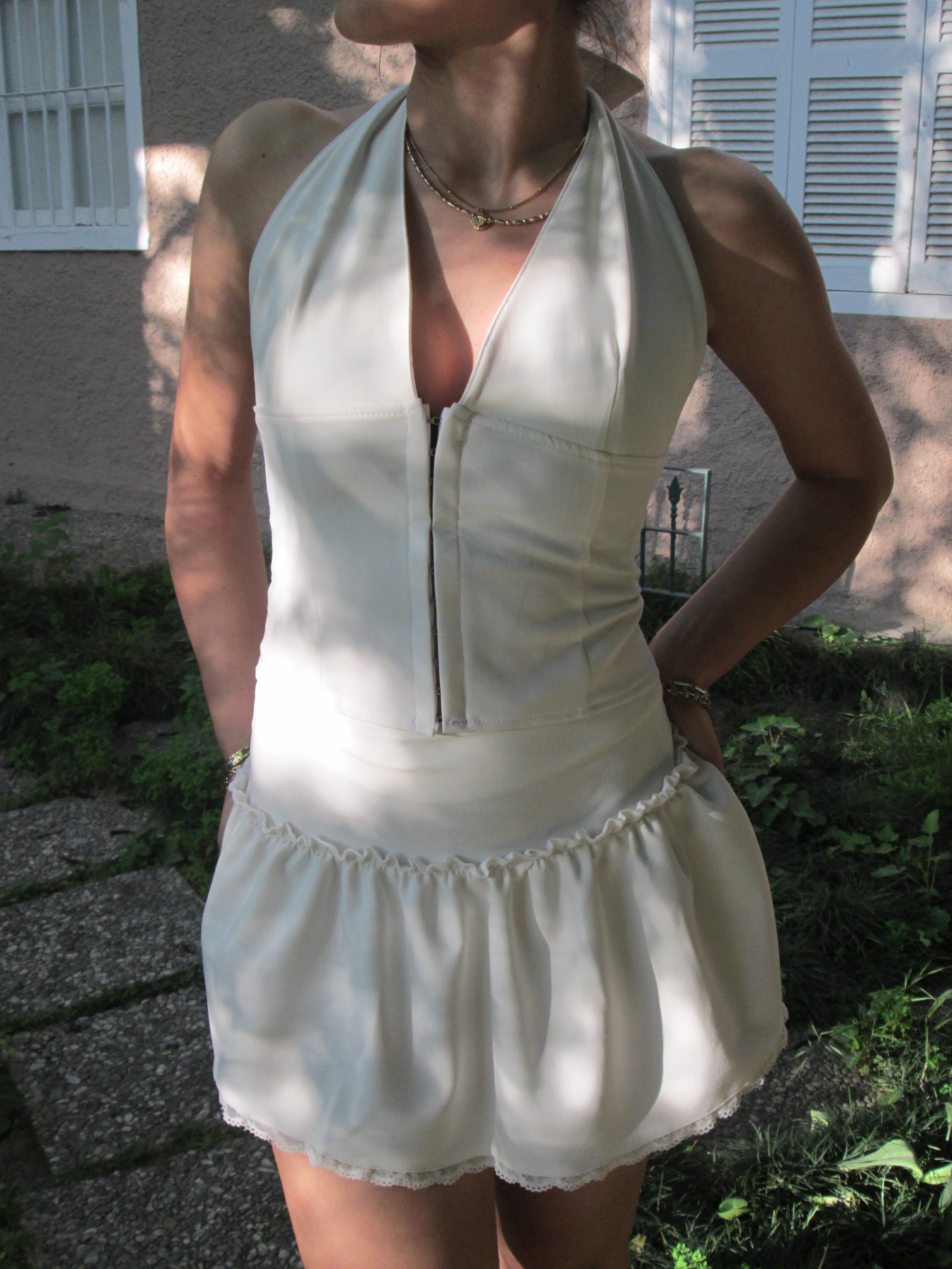 Gigi White Skirt