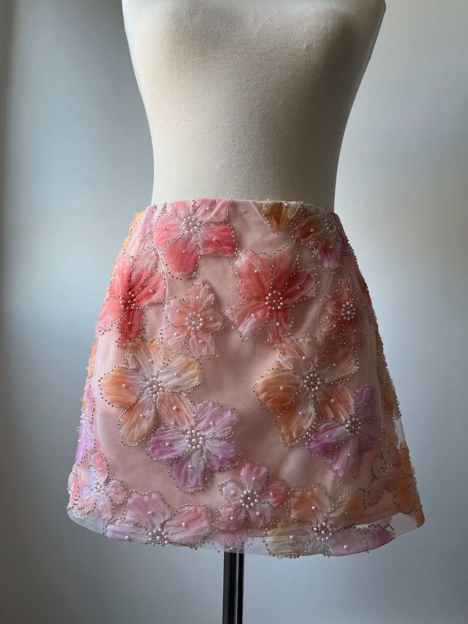 Rosy Bloom Skirt