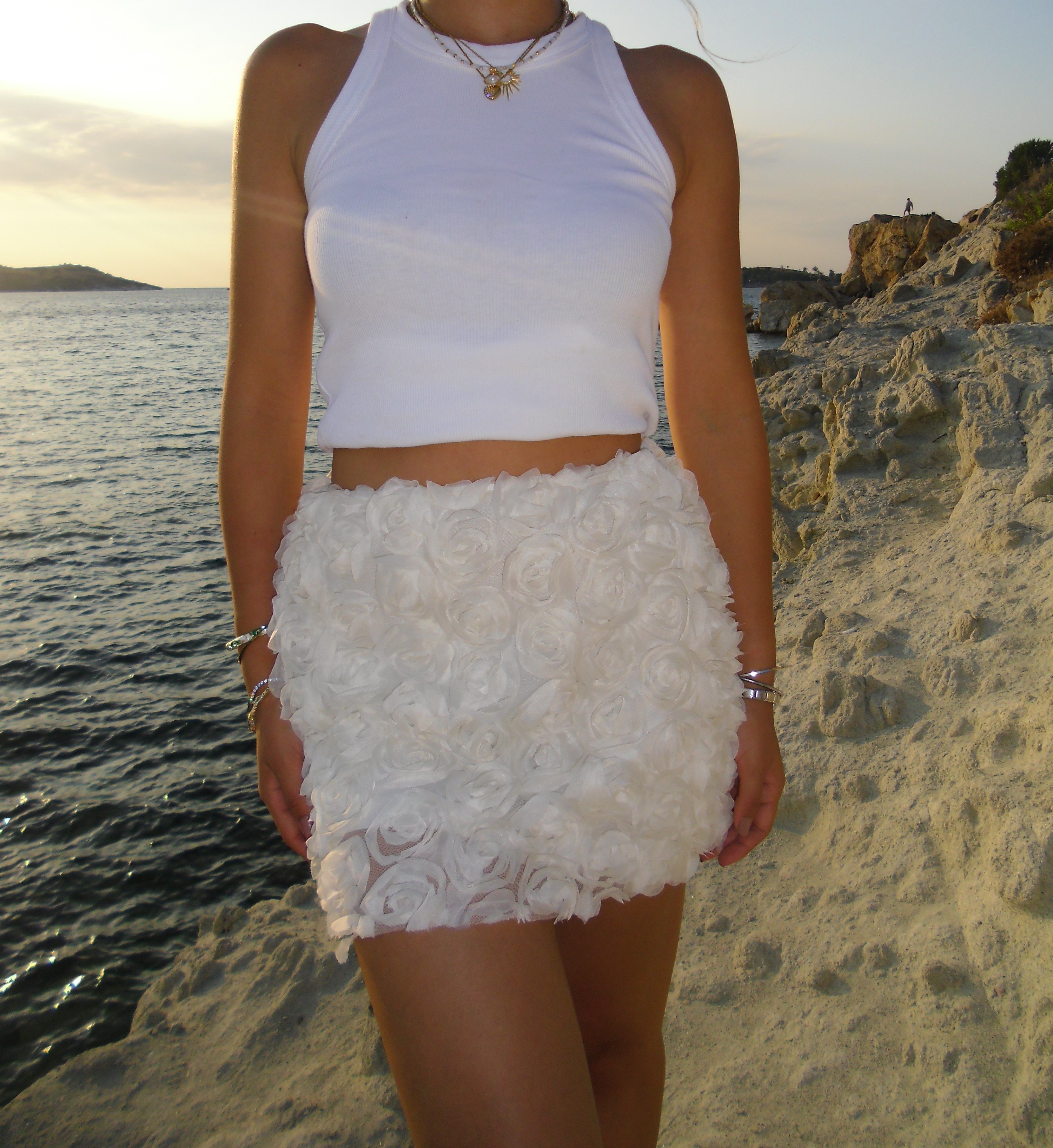 ROSİE ETEK /KREM