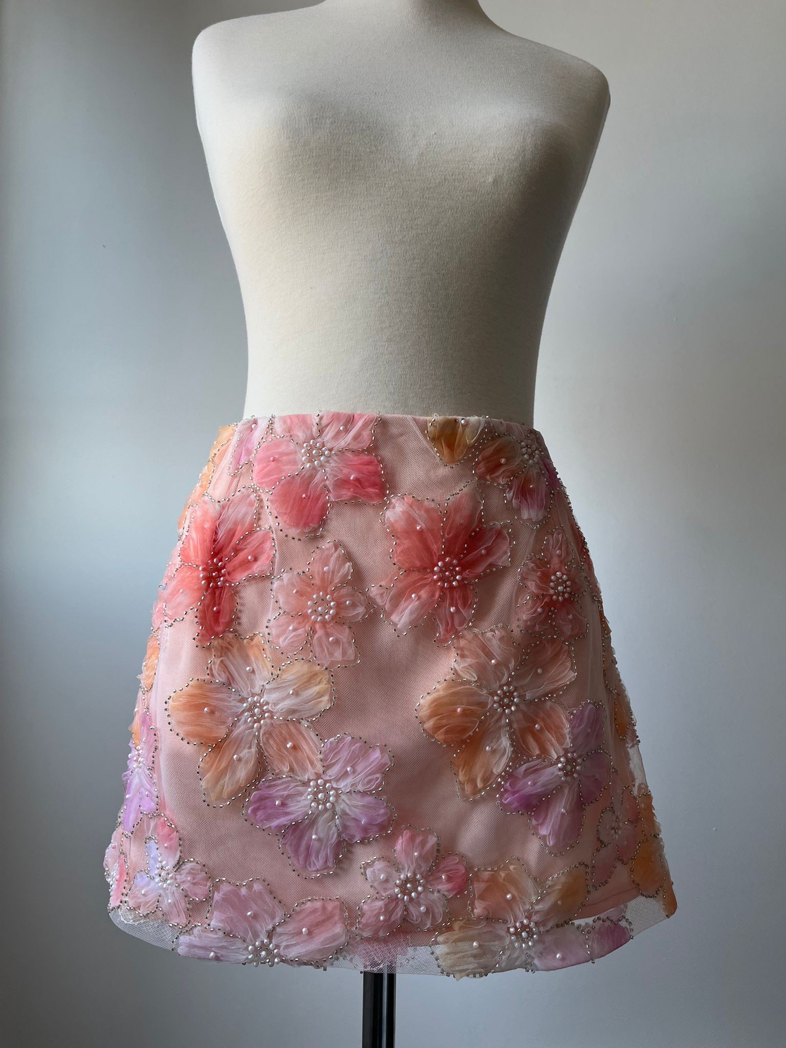 Rosy Bloom Skirt