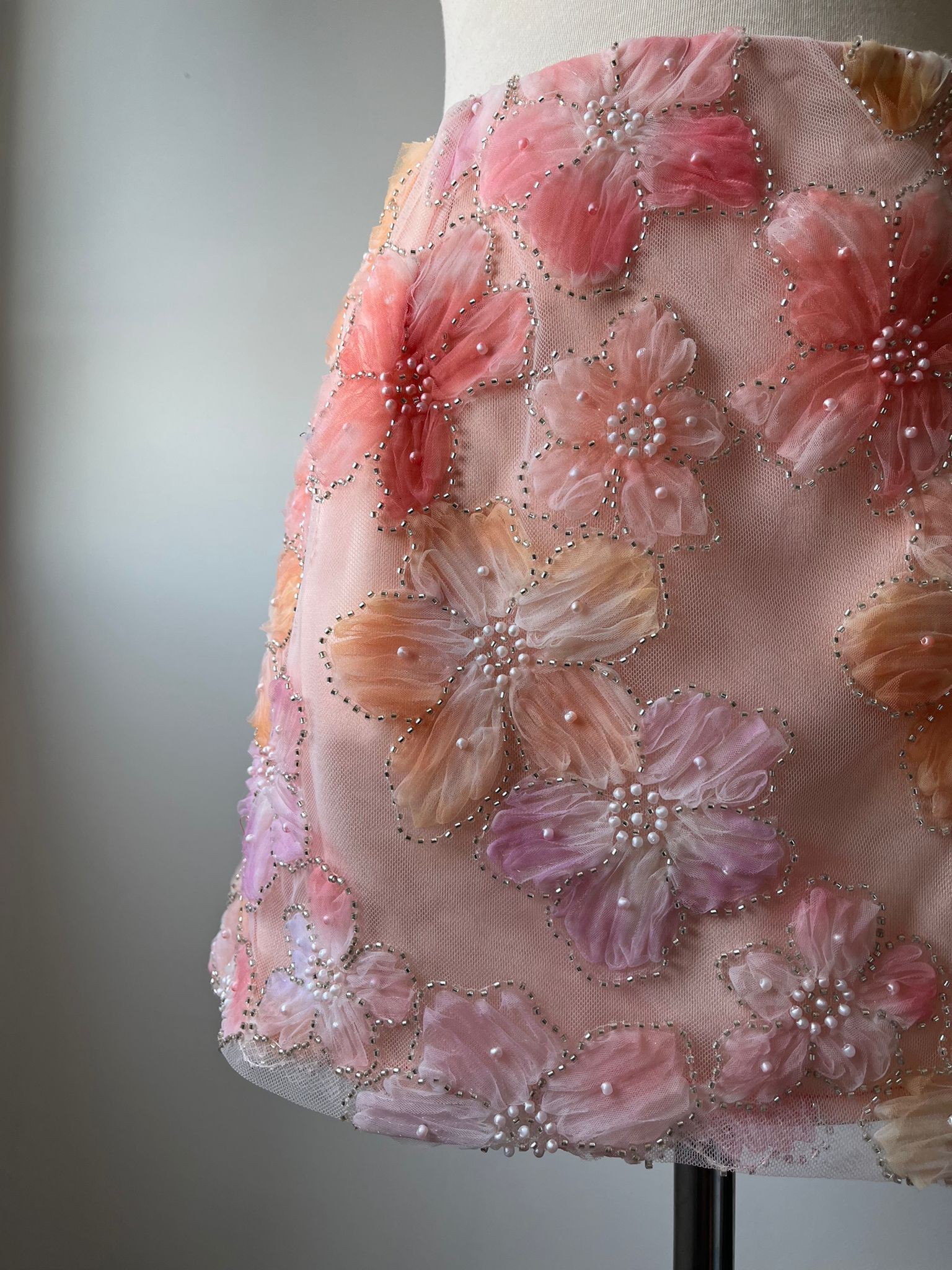 Rosy Bloom Skirt