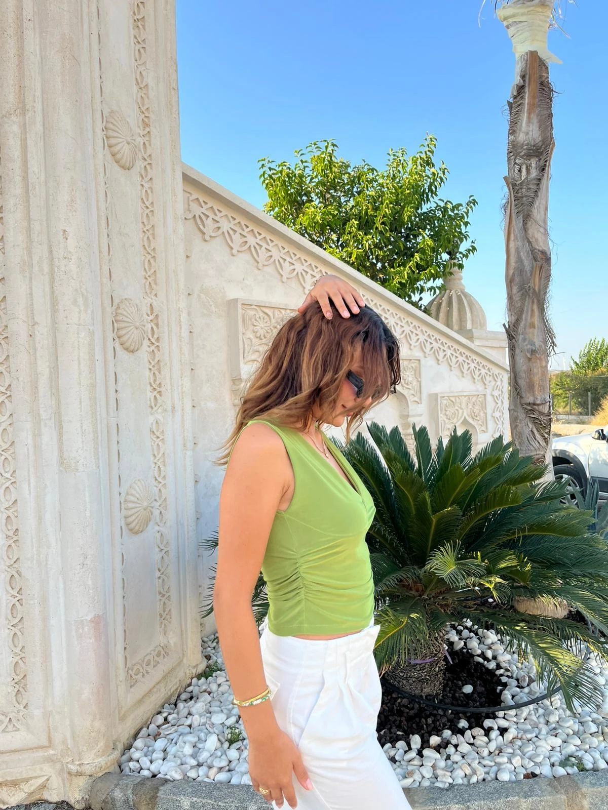 THE MUSE TOP YEŞİL