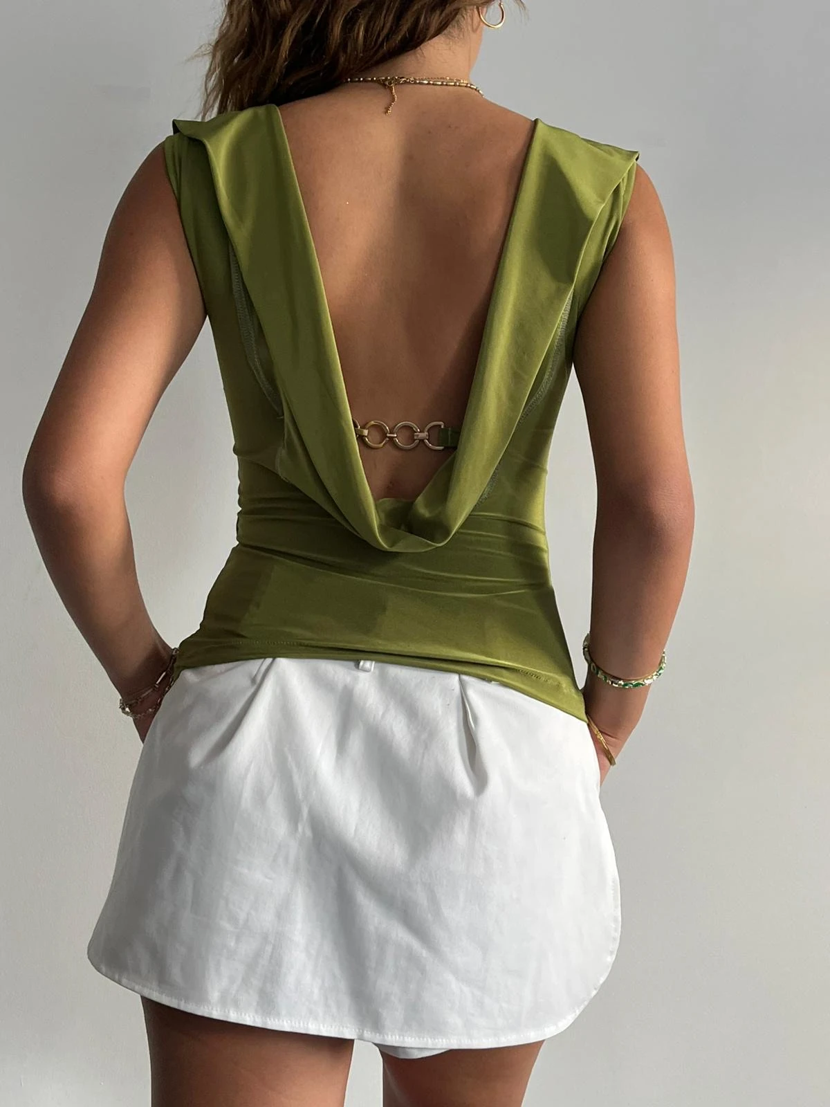 CASSİE BLUZ YEŞİL