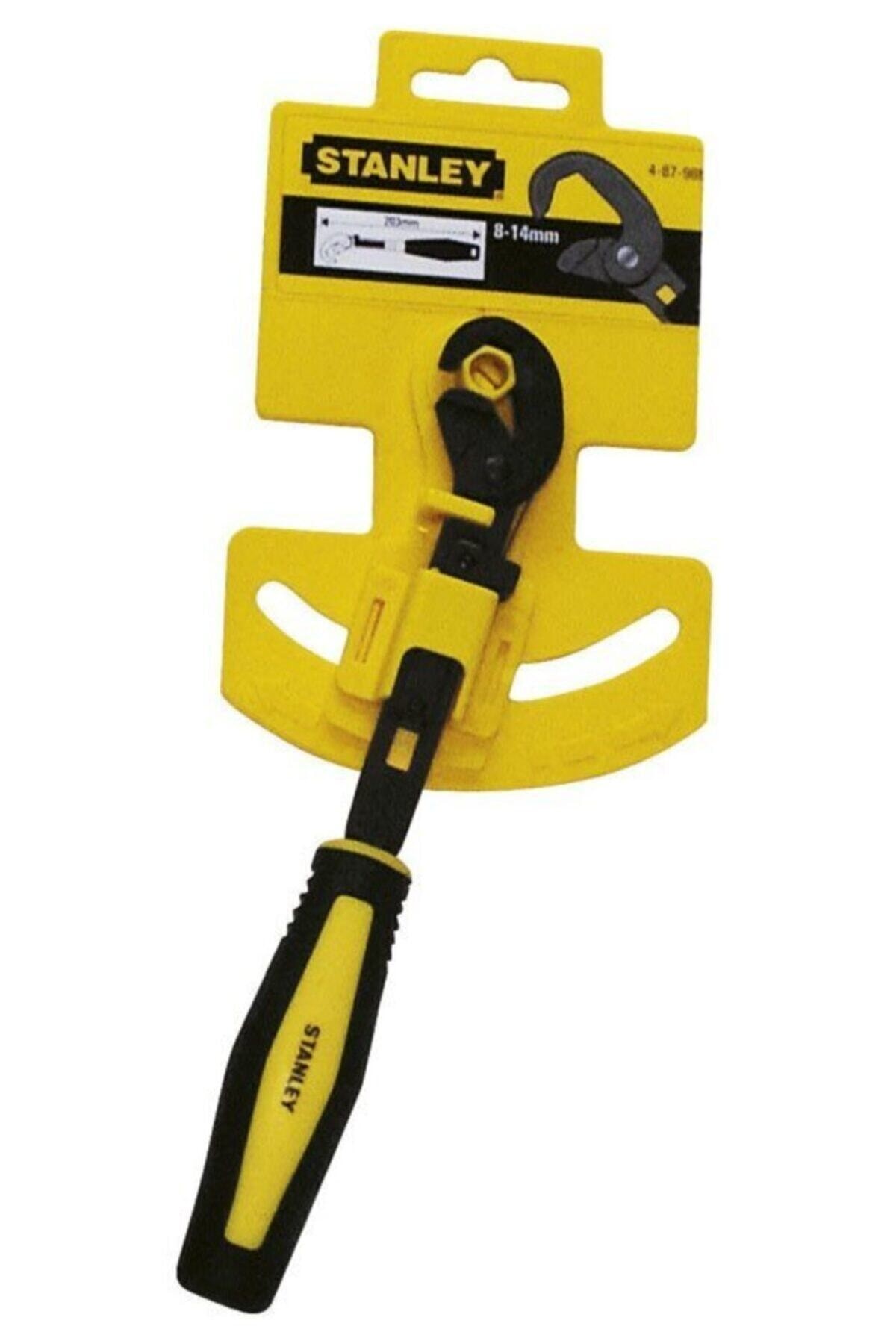 Stanley ST487988 Somun Anahtarı Cırcırlı 8-14 Mm