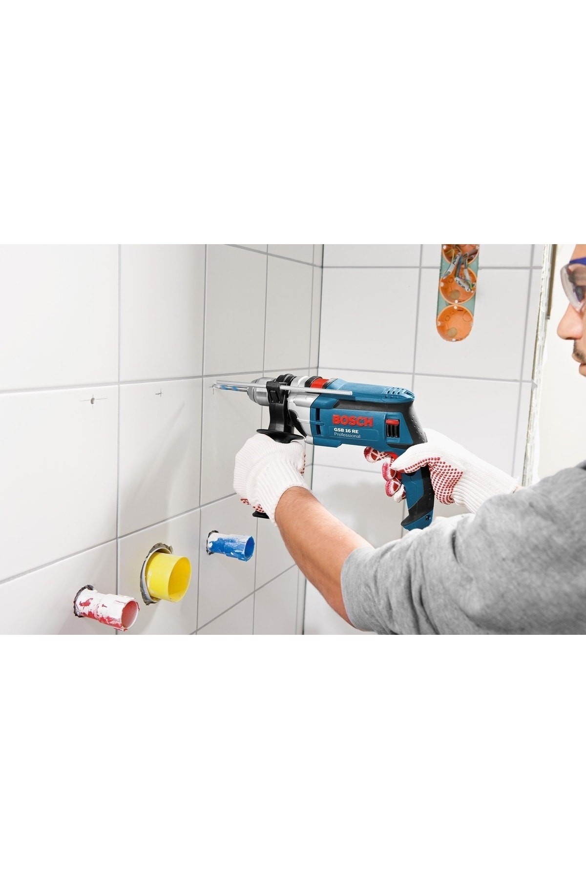 Bosch Gsb 16 Re Darbeli Matkap 750W