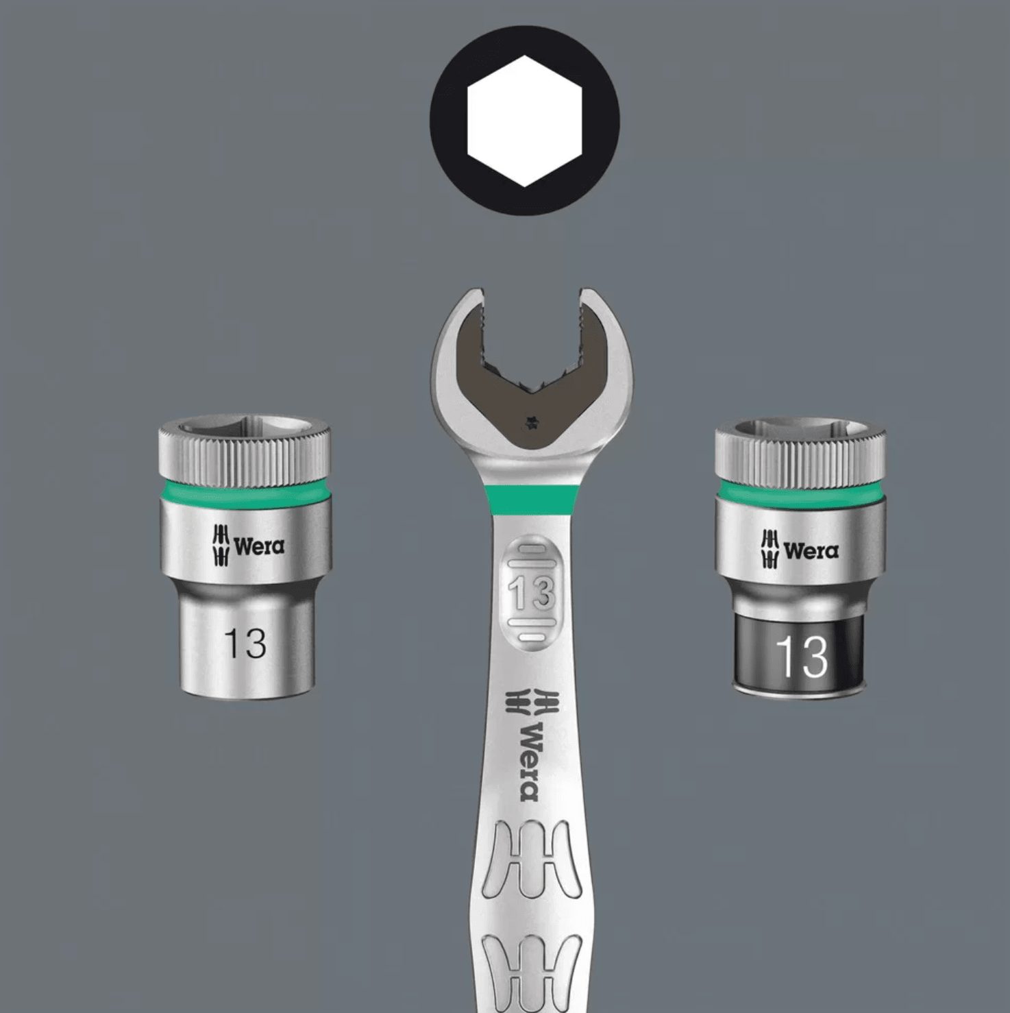 Wera 6000 Joker 14mm Cırcırlı Açık Ağızlı Anahtar 05073274001