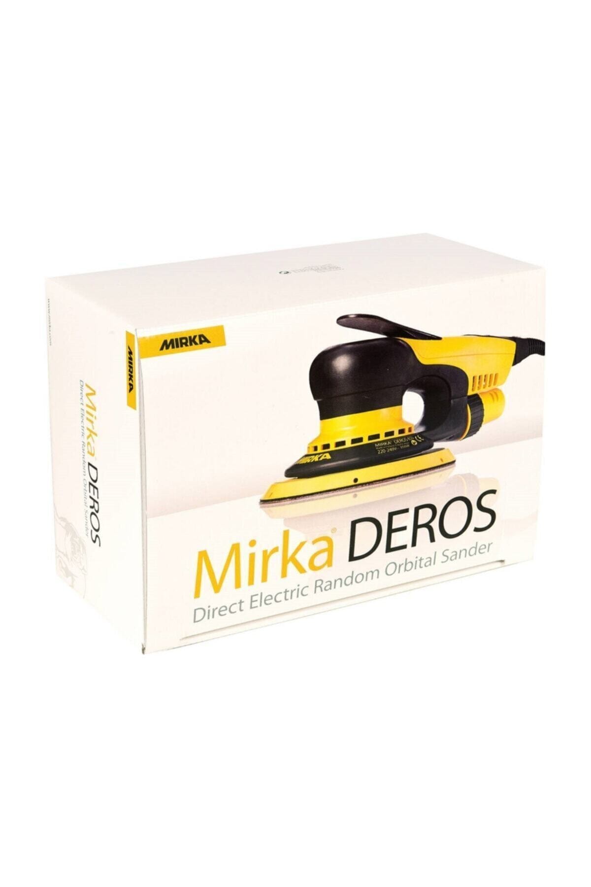 Mirka Deros 650cv 150mm Orbıt 5,0 Elektrikli Zımpara Makinası