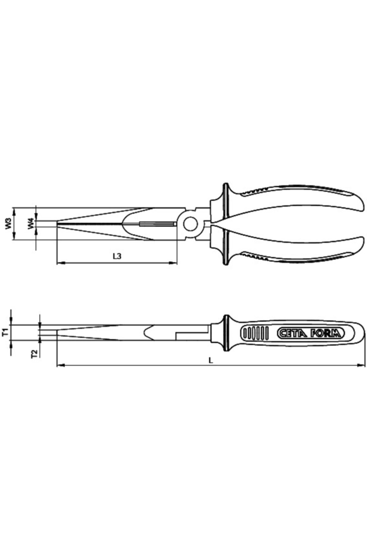 Ceta Form Kargaburun 200 mm E15-43-0200