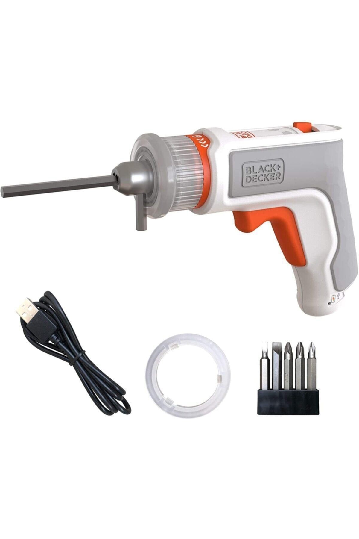 Black&Decker Bcrta01 3.6 V lityum Iyon Pil Led Işıklı Şarjlı Vidalama Seti