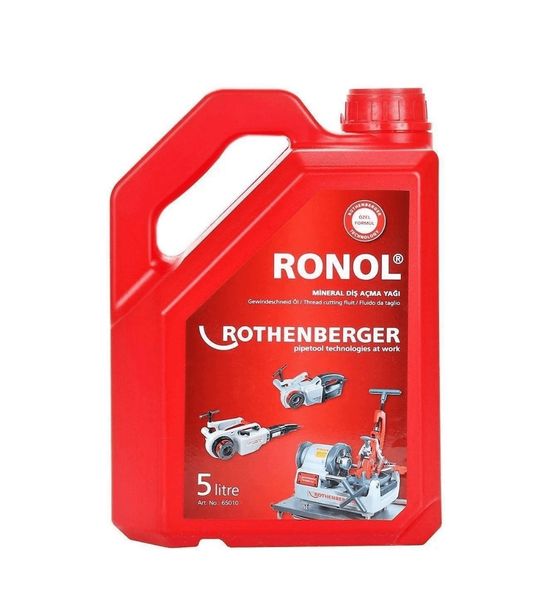 Rothenberger Ronol Diş Açma Pafta Yağı 5 Litre