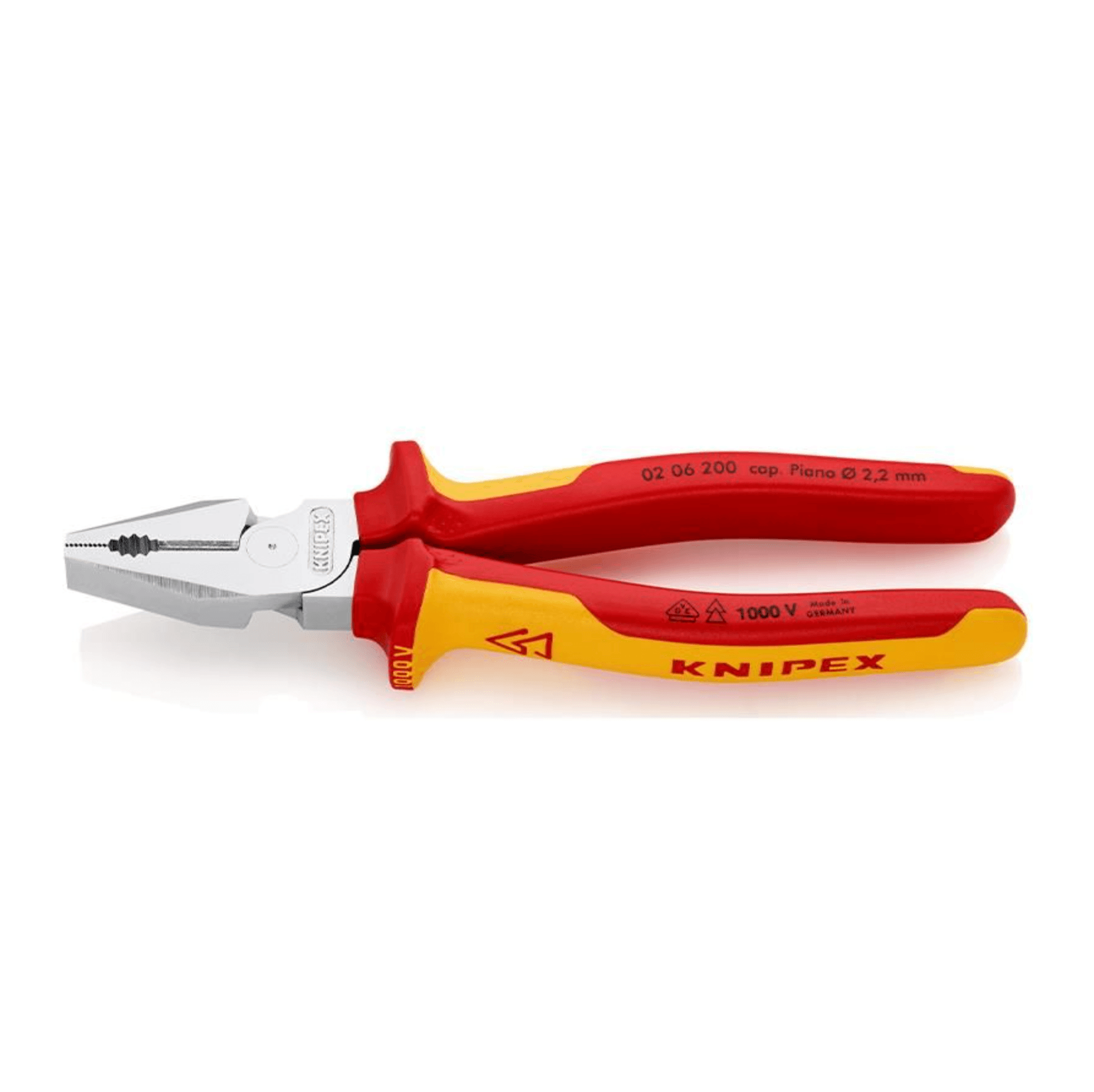 Knipex 02 06 200 Ağır Tip Kombine Pense