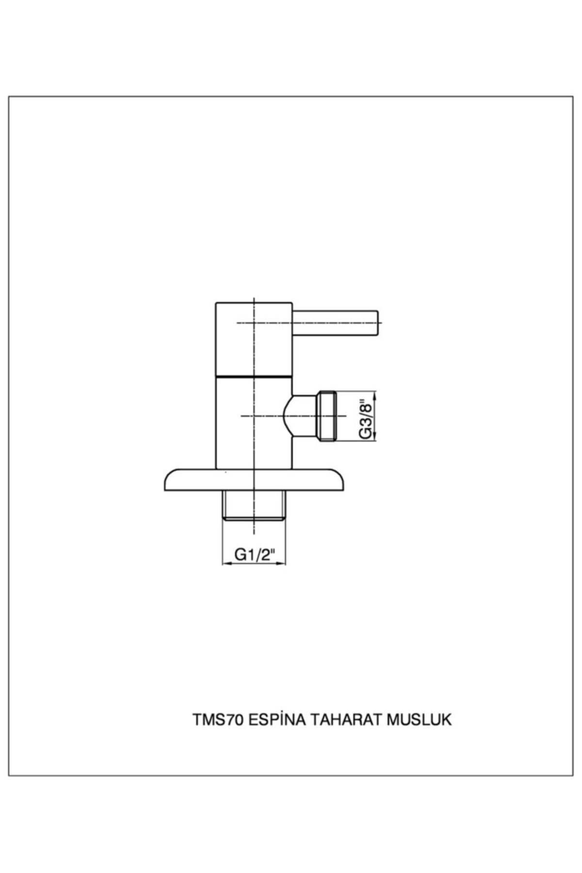 GPD Espına Taharet Musluk TMS70