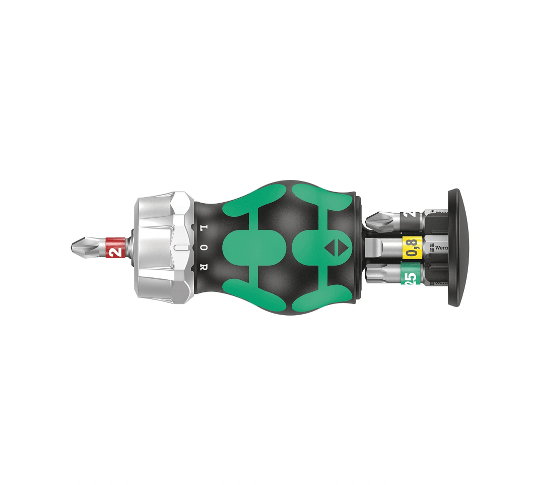 Wera Kraftform Kompakt Çift Yönlü Cırcır Topaç Bits Seti 2 05008884001