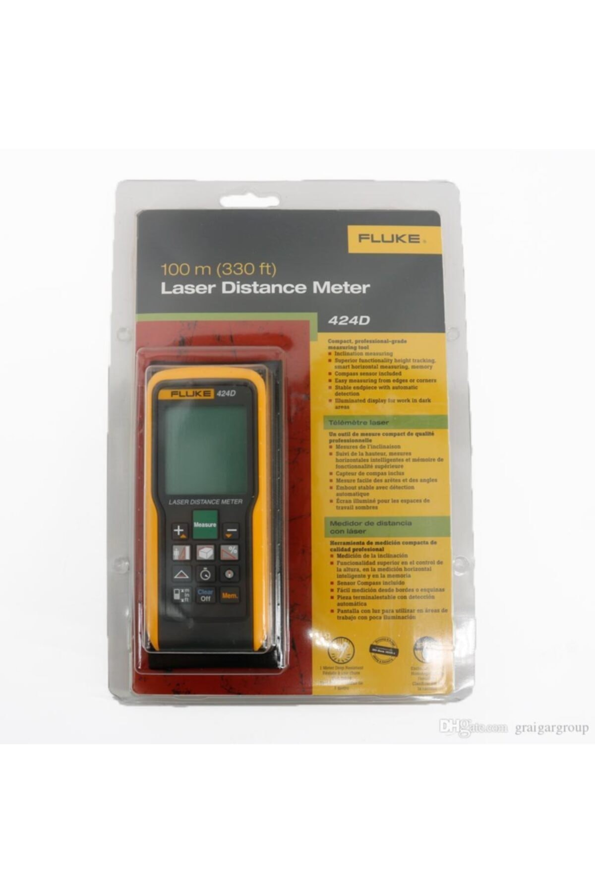 Fluke 424D Lazerli Mesafe Ölçüm Cihazı