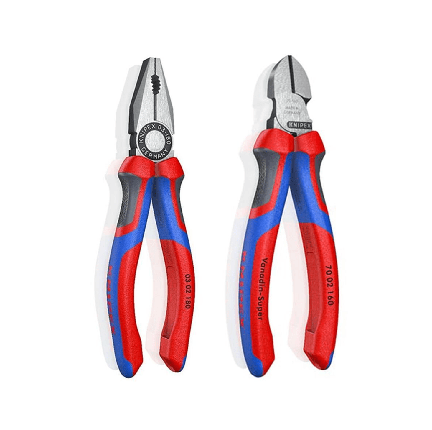 Knipex 6 Parça Set Pense 180 mm Yan Keski 160 mm - İzeltaş - Stanley