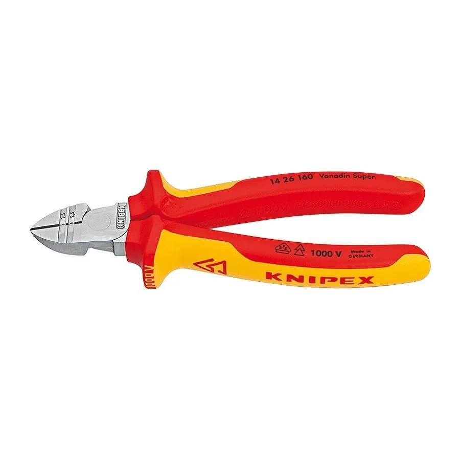 Knipex 1426160 Kablo Sıyırıcılı Yan Keski