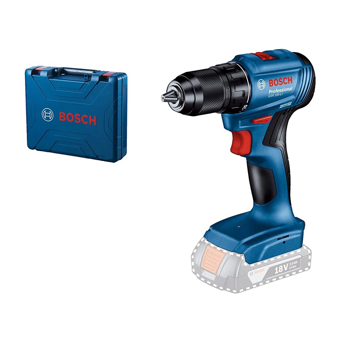 Bosch GSR 185-LI Akülü Delme-Vidalama SOLO - 06019K3003