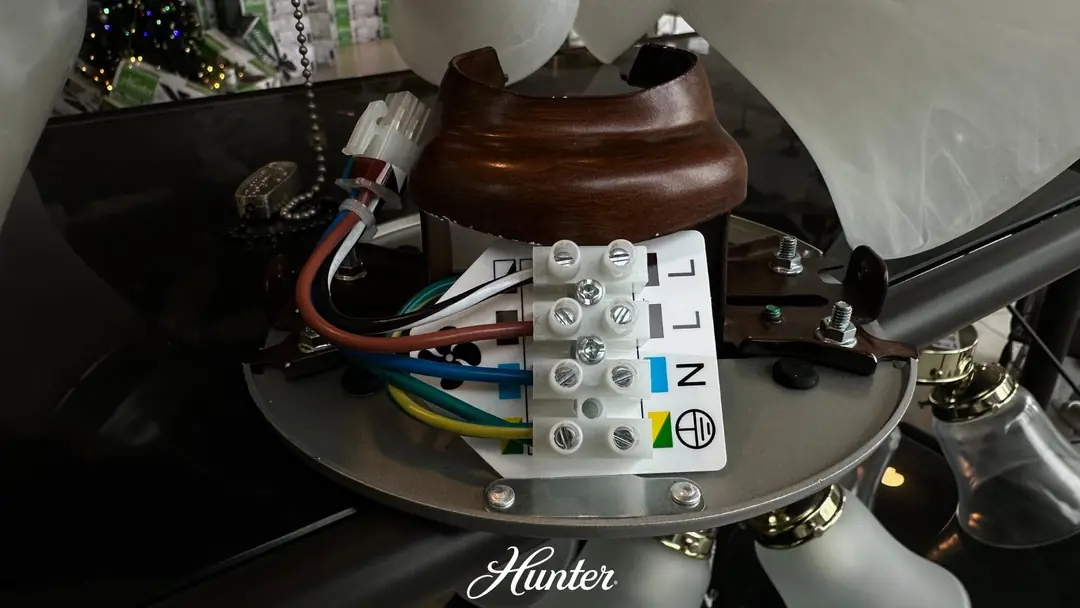 Aydınlatmalı Tavan Vantilatörü Elektrik Bağlantıları