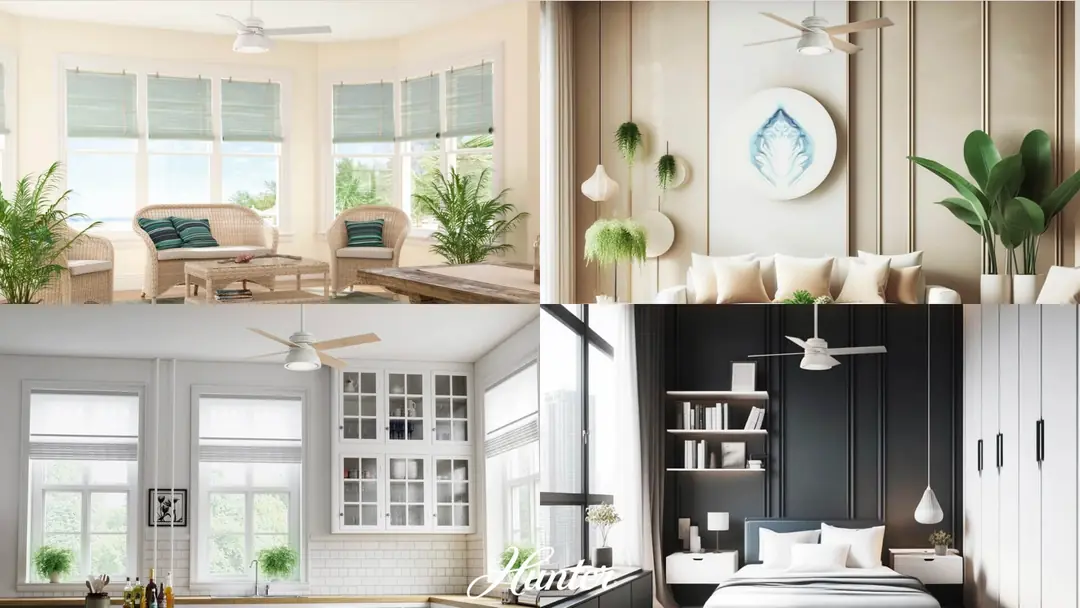 Dört Kanatlı Tavan Vantilatörü