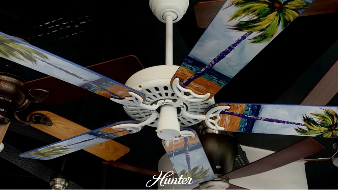 Hunter Fan Tasarım Detayları ve Estetik Yaklaşımı