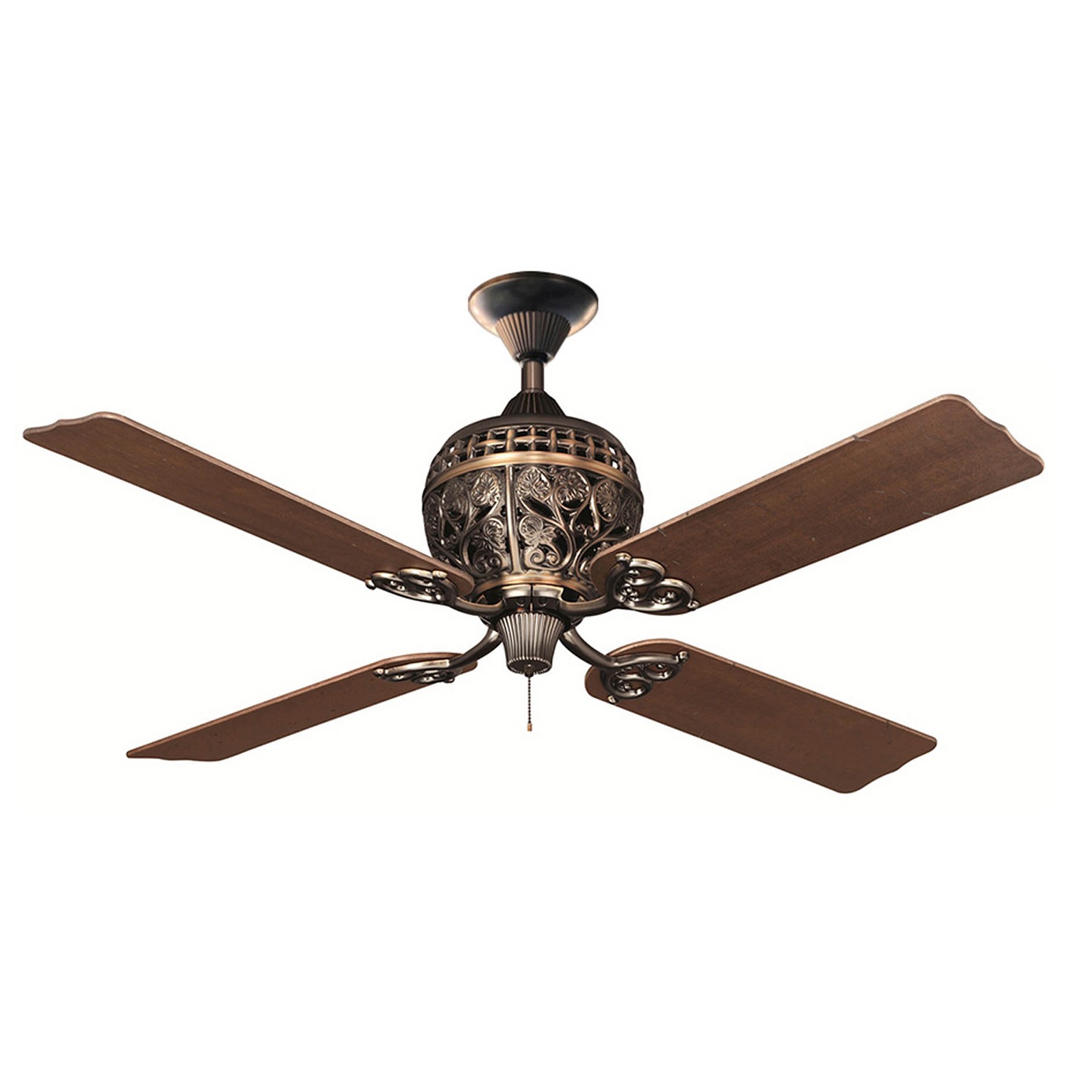 1886 Tavan Vantilatörü - Kehribar Bronz