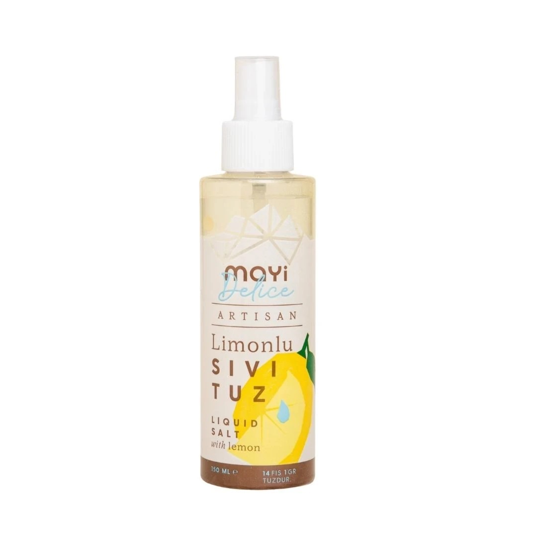 MAYİ ARTISAN LİMONLU SIVI TUZ 150 ML X 12 ADET