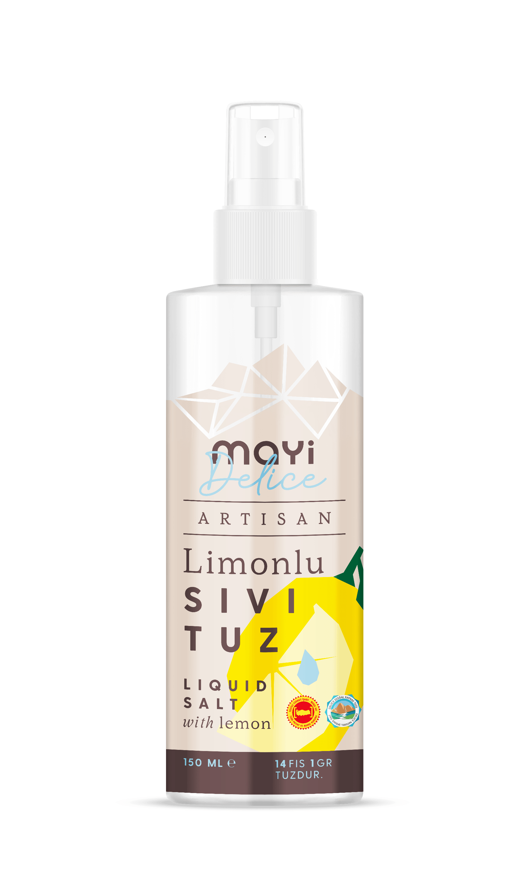 MAYİ ARTISAN LİMONLU SIVI TUZ 150 ML