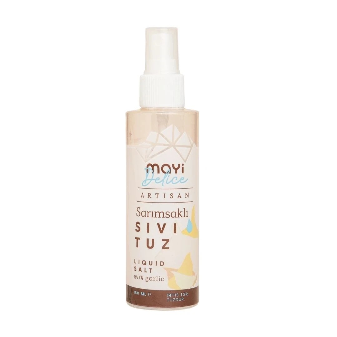 MAYİ ARTISAN SARIMSAKLI SIVI TUZ 150 ML X 12 ADET
