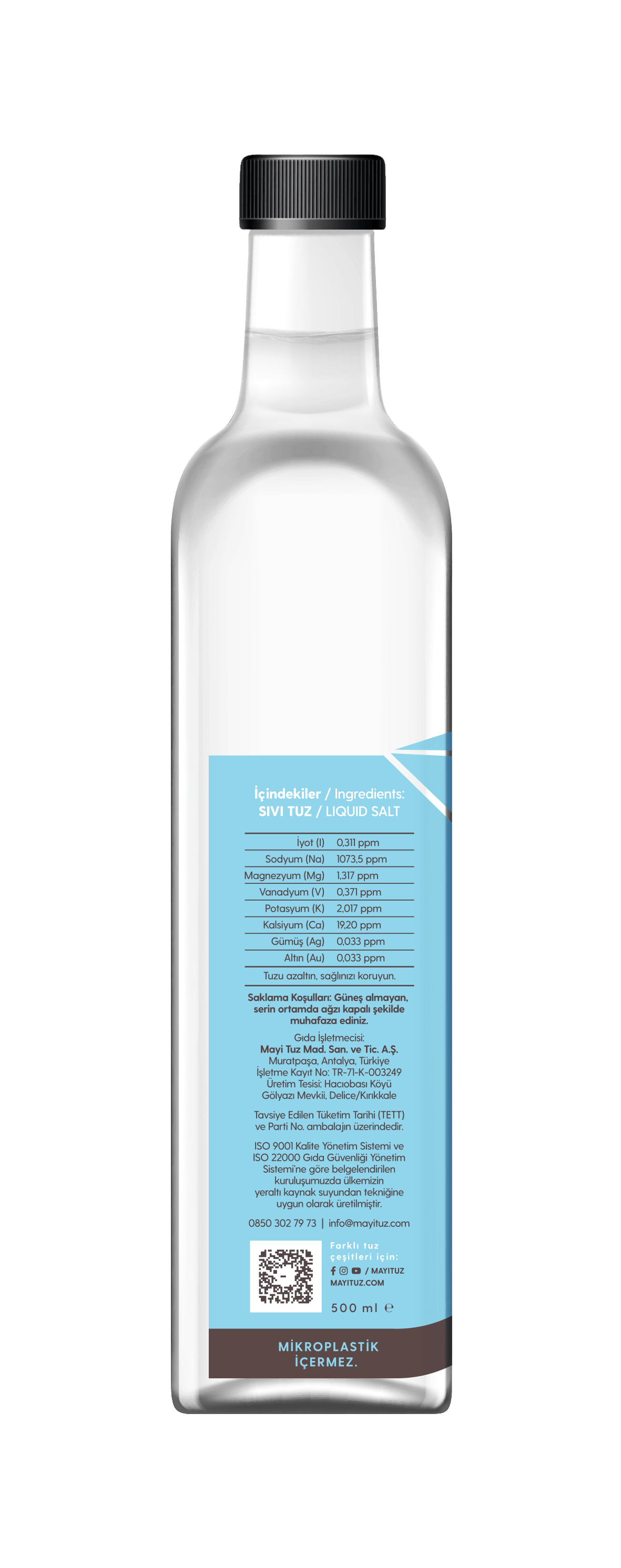 NATURAL LIQUID SALT 500 ML