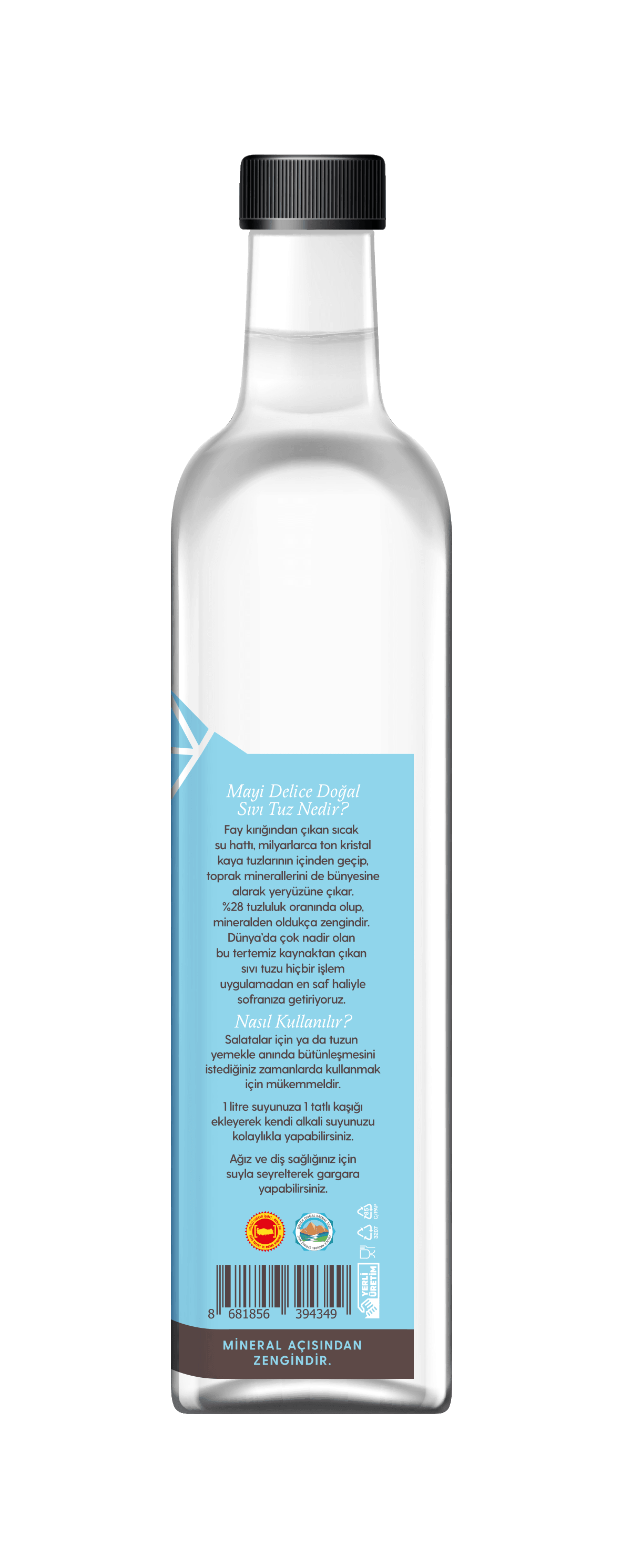 NATURAL LIQUID SALT 500 ML