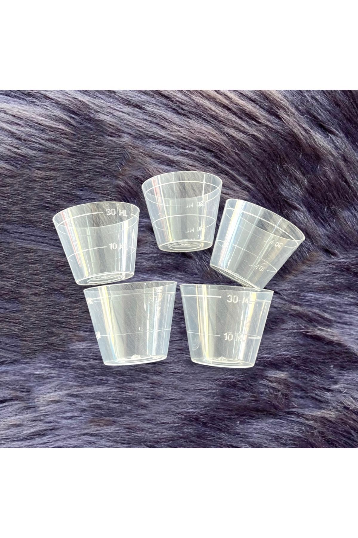 3 Adet Epoksi Reçine Plastik Döküm Kabı 30 ml , Epoksi Karıştırma Kabı Küçük Boy 30ml
