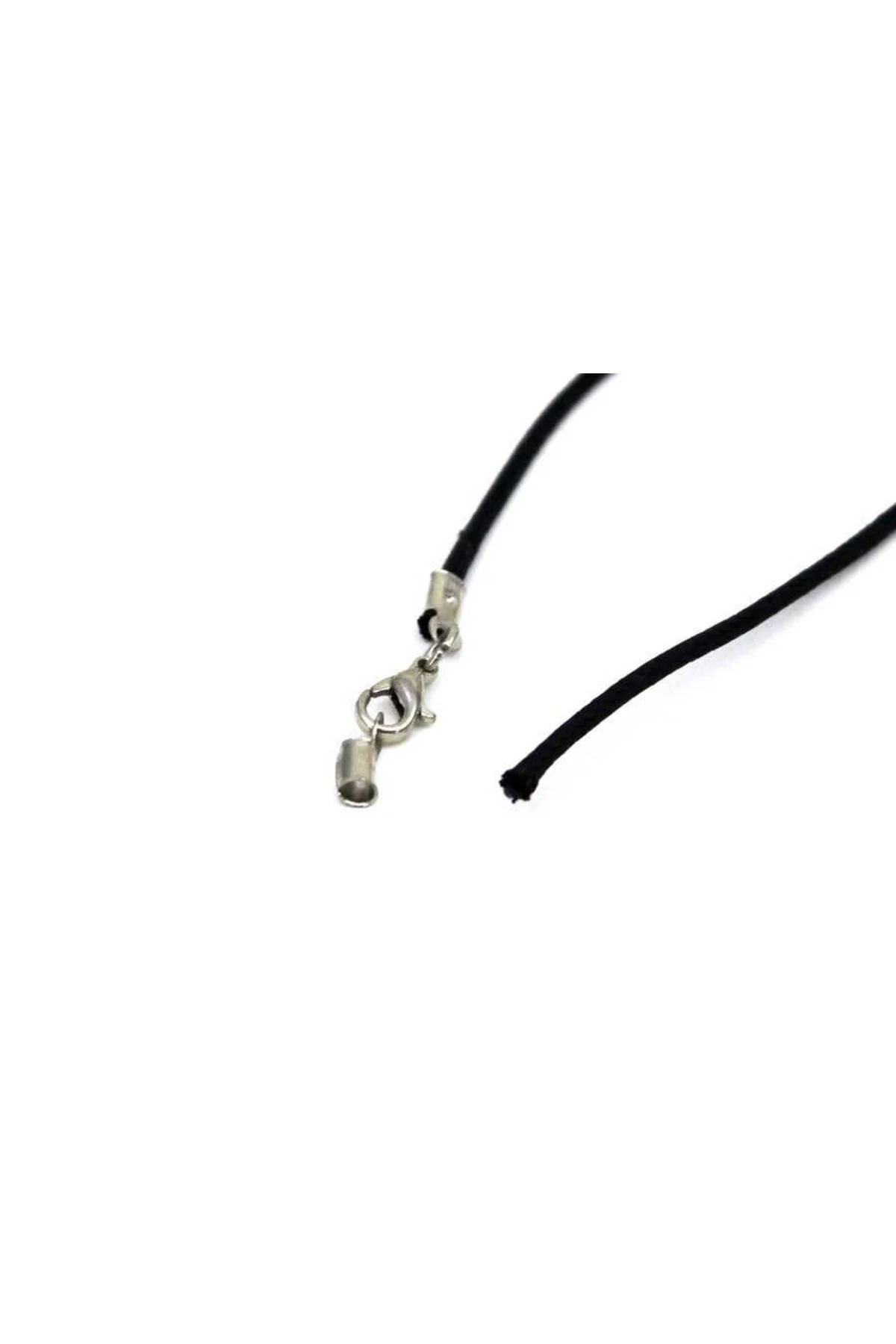 Hazır Kolye Ipi, 10 Adet Siyah Takı Için Kaliteli Hazır Ip,takı Kolye Bileklik Ipi