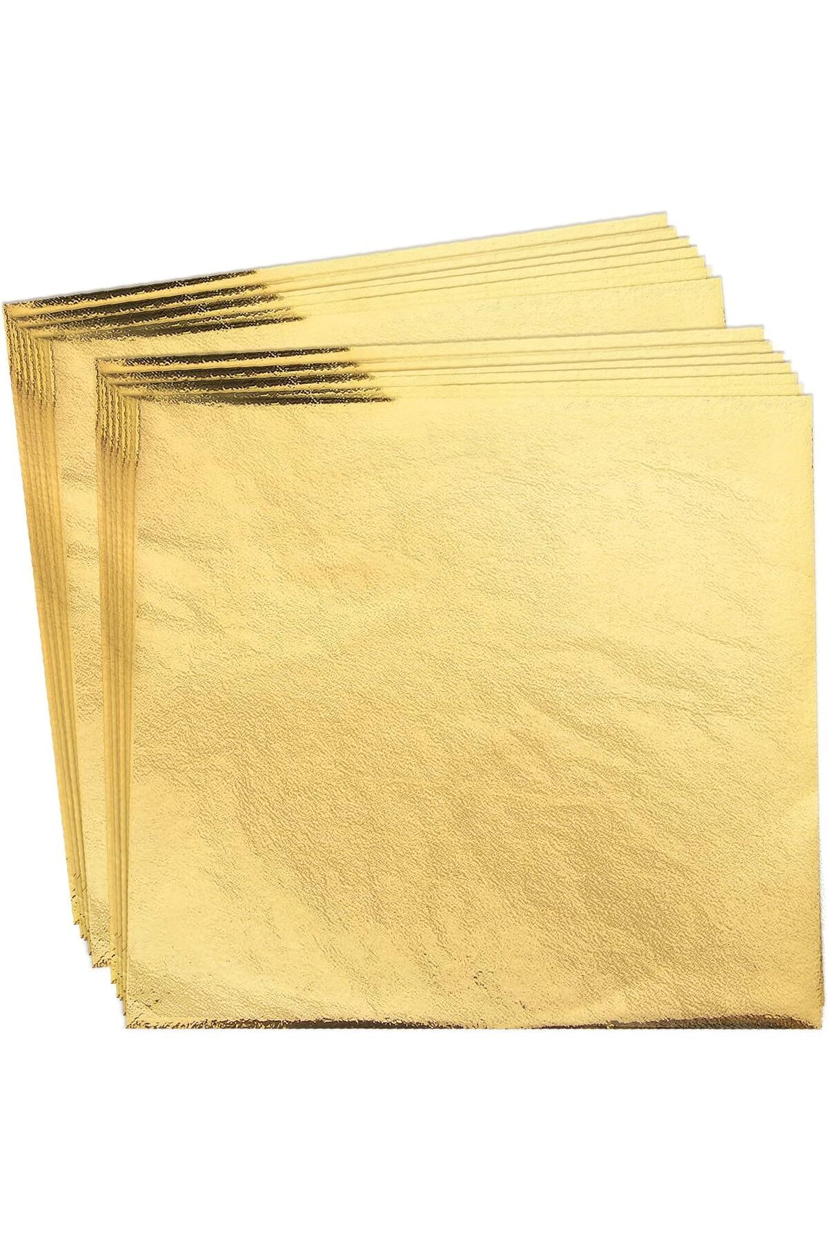 Altın Yaprak Varak 10 Sayfa / Epoksi Reçine Altın Varak 16x16cm / Epoksi Altın Folyo Varak B16