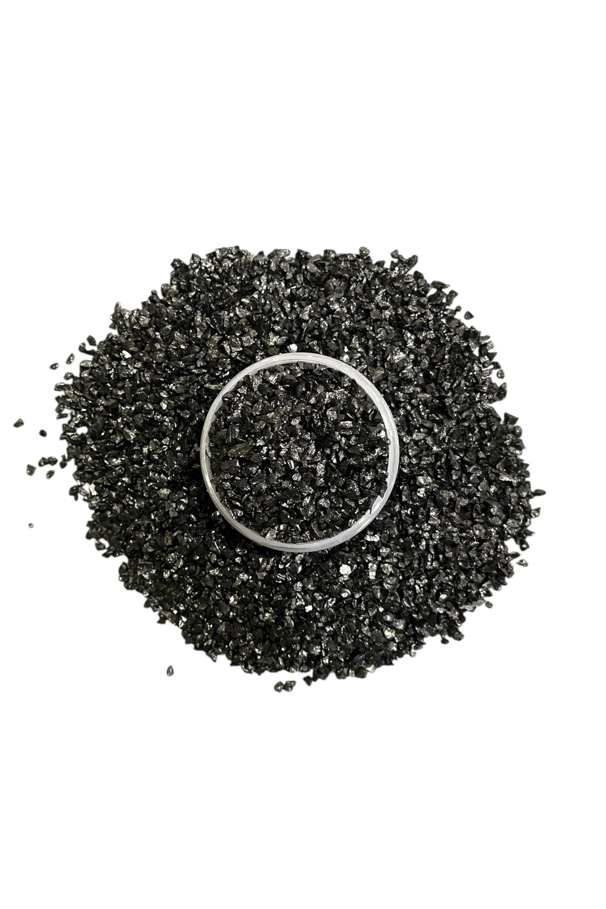 Epoksi Reçine 50gr Sİyah Kırık Cam Dekoratif Cam Dekoratif Kırma Cam Mum kokulutaş