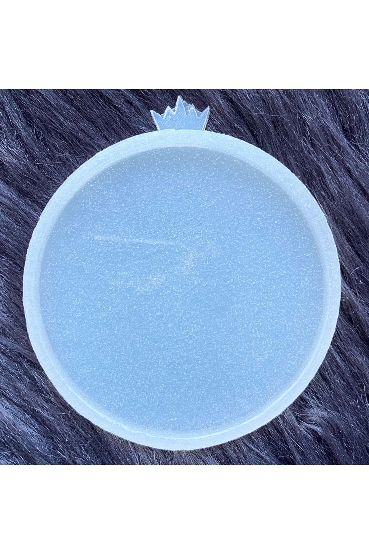Yuvarlak Epoksi Reçine Bardak Altlığı Silikon Kalıbı - 9cm Epoksi Kalıp