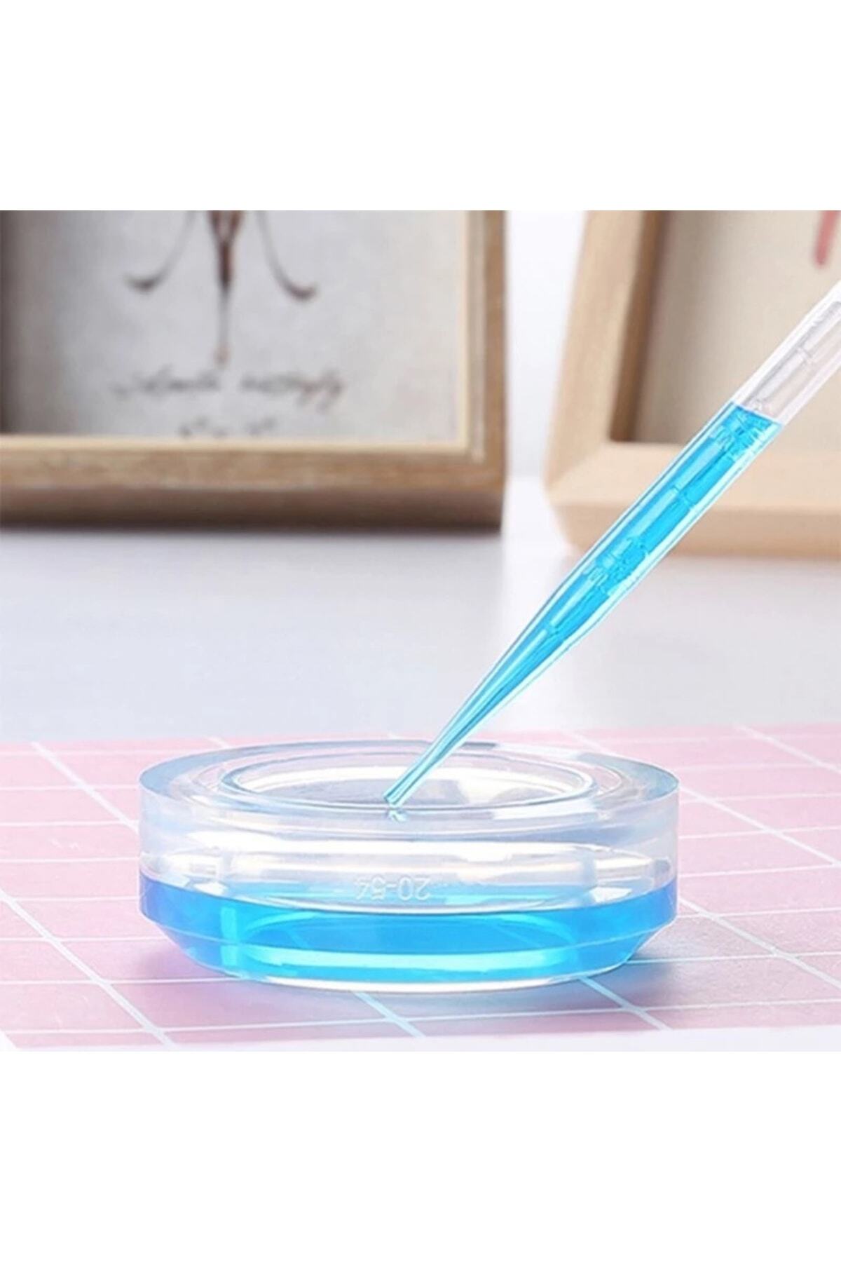 Epoksi Mum Esans Pipet Damlalık Pipet 9 Adet Likit Aktarma Pipet, Epoksi Malzemeleri,