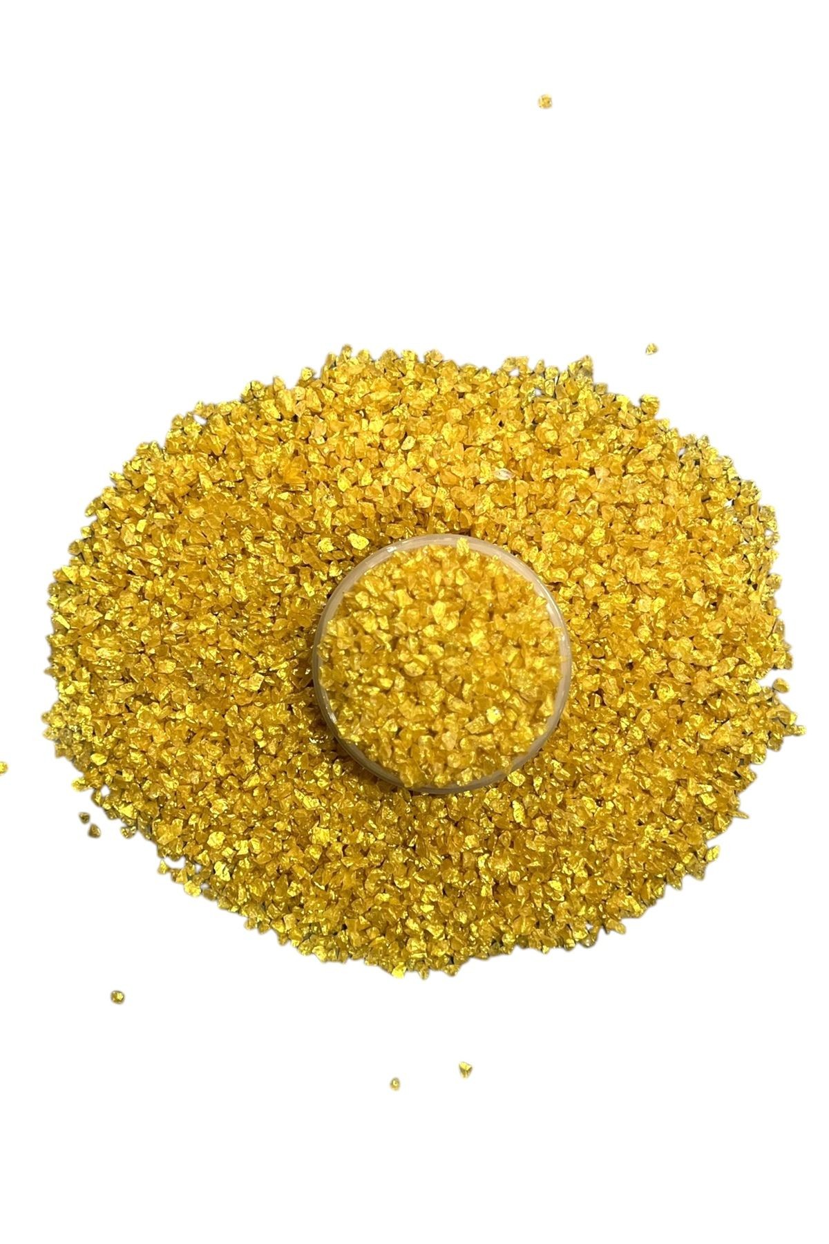 Epoksi Reçine 50gr Altın Yaldız Cam Aksesuar , Dekoratif Cam , Dekoratif Kırık Cam , Epoksi Aksesuar