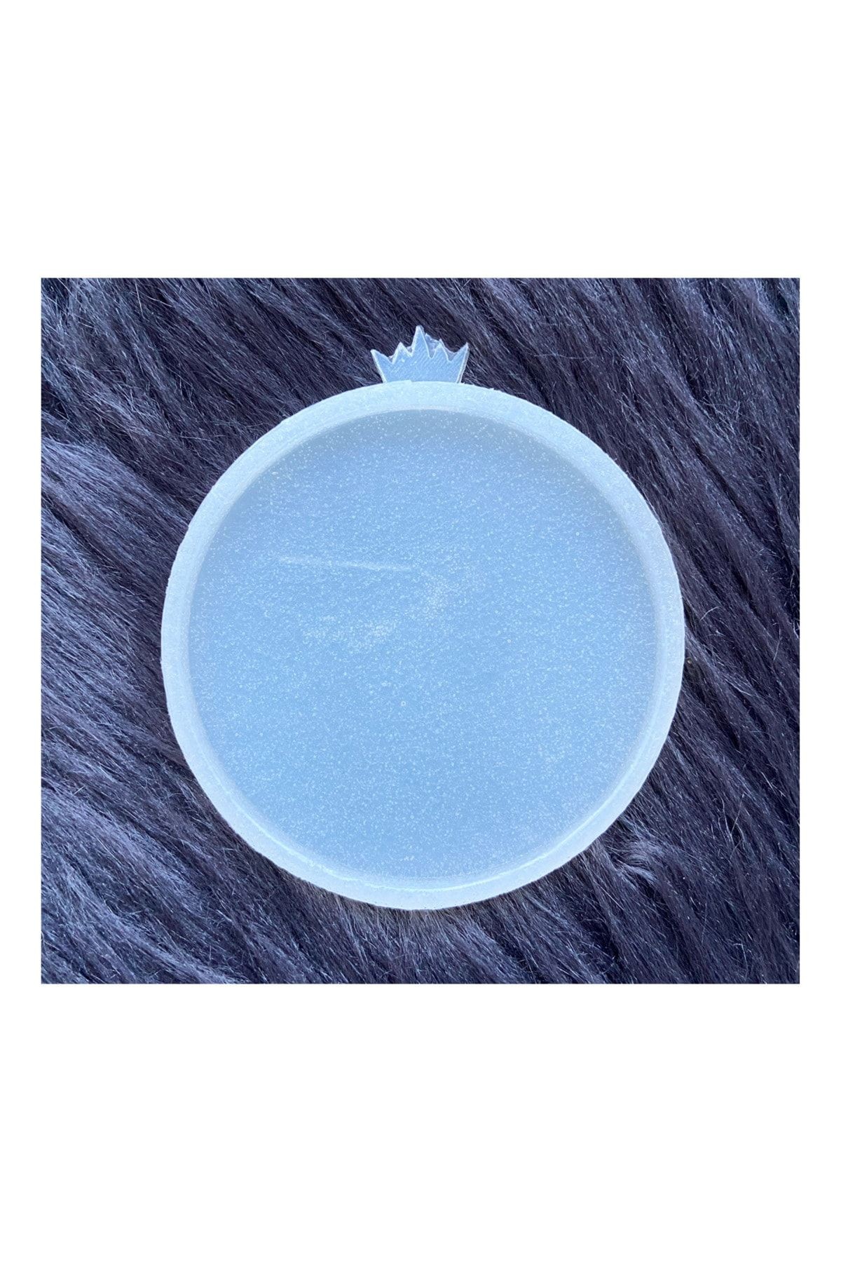 Yuvarlak Epoksi Reçine Silikon Kalıbı 10,5cm , Soya Mum Kalıbı , Kokulutaş Kalıbı , Beton Kalıbı